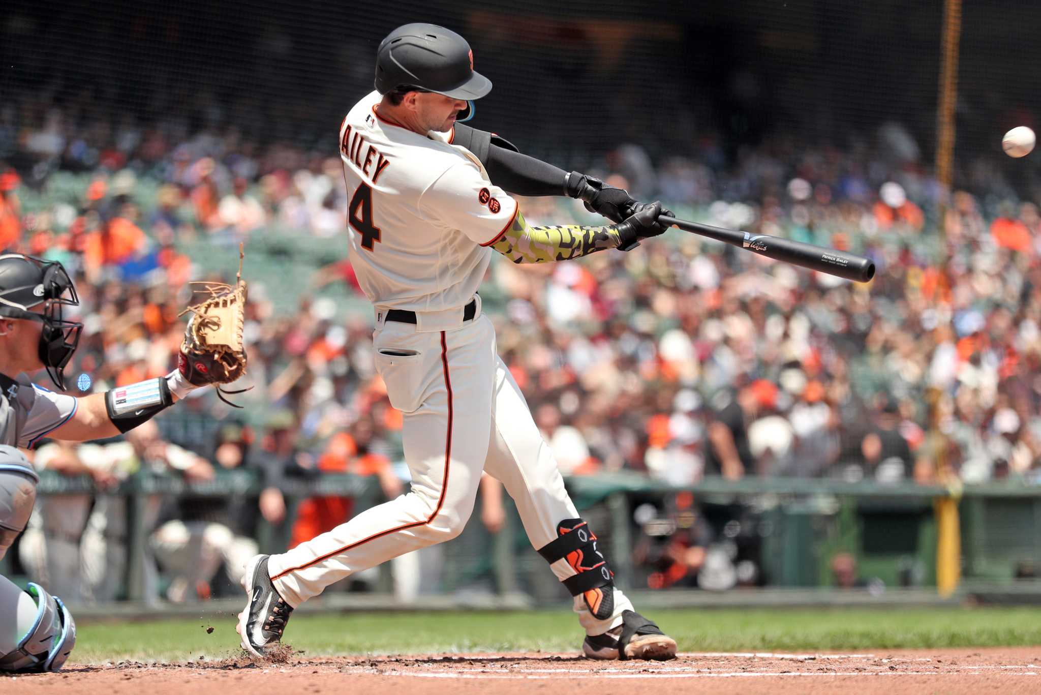 Patrick Bailey makes MLB debut in Giants' win vs. Marlins