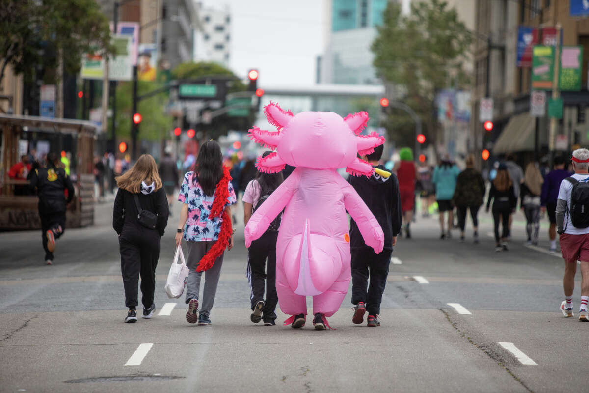 Photos show Bay to Breakers taking over San Francisco streets