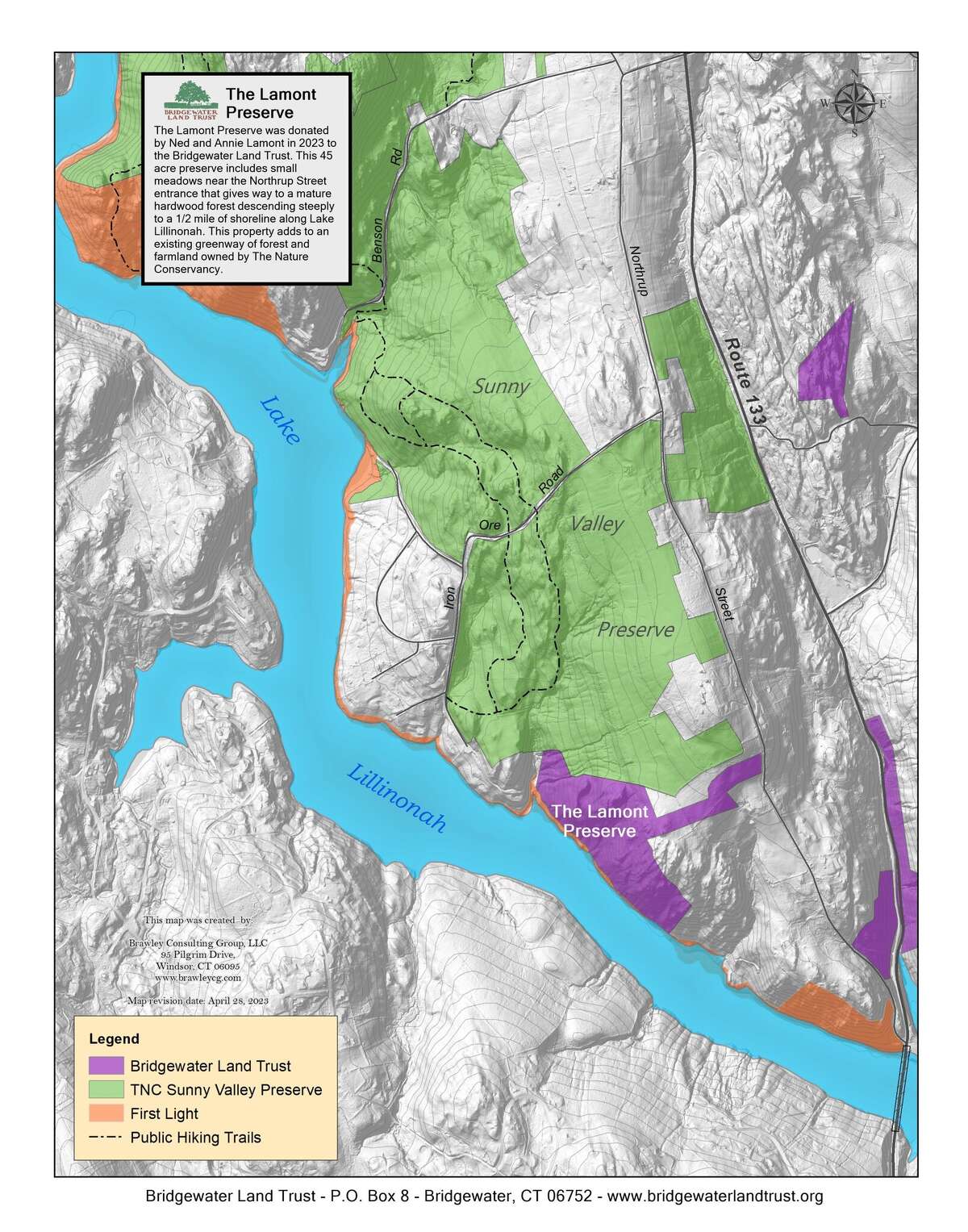 Lamonts donate 45acre preserve to Bridgewater Land Trust