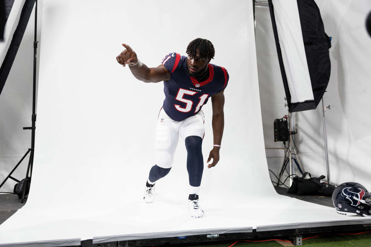Texans rookies C.J. Stroud, Will Anderson at NFLPA jersey reveal party