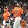 Lance McCullers Jr. (forearm) tosses from flat ground Sunday