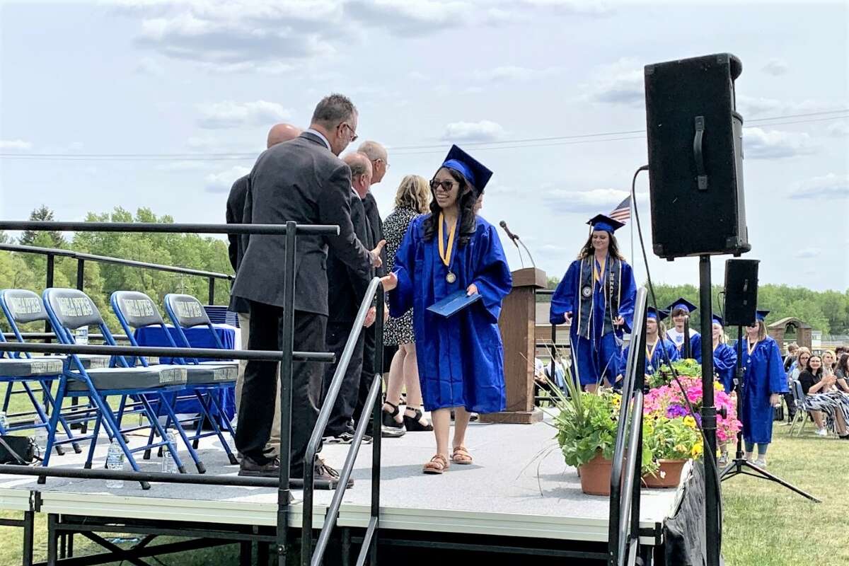 Morley Stanwood High School Class of 2023 graduates 72 seniors
