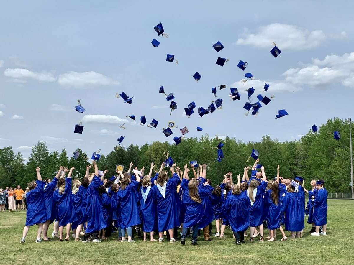 Morley Stanwood High School Class of 2023 graduates 72 seniors