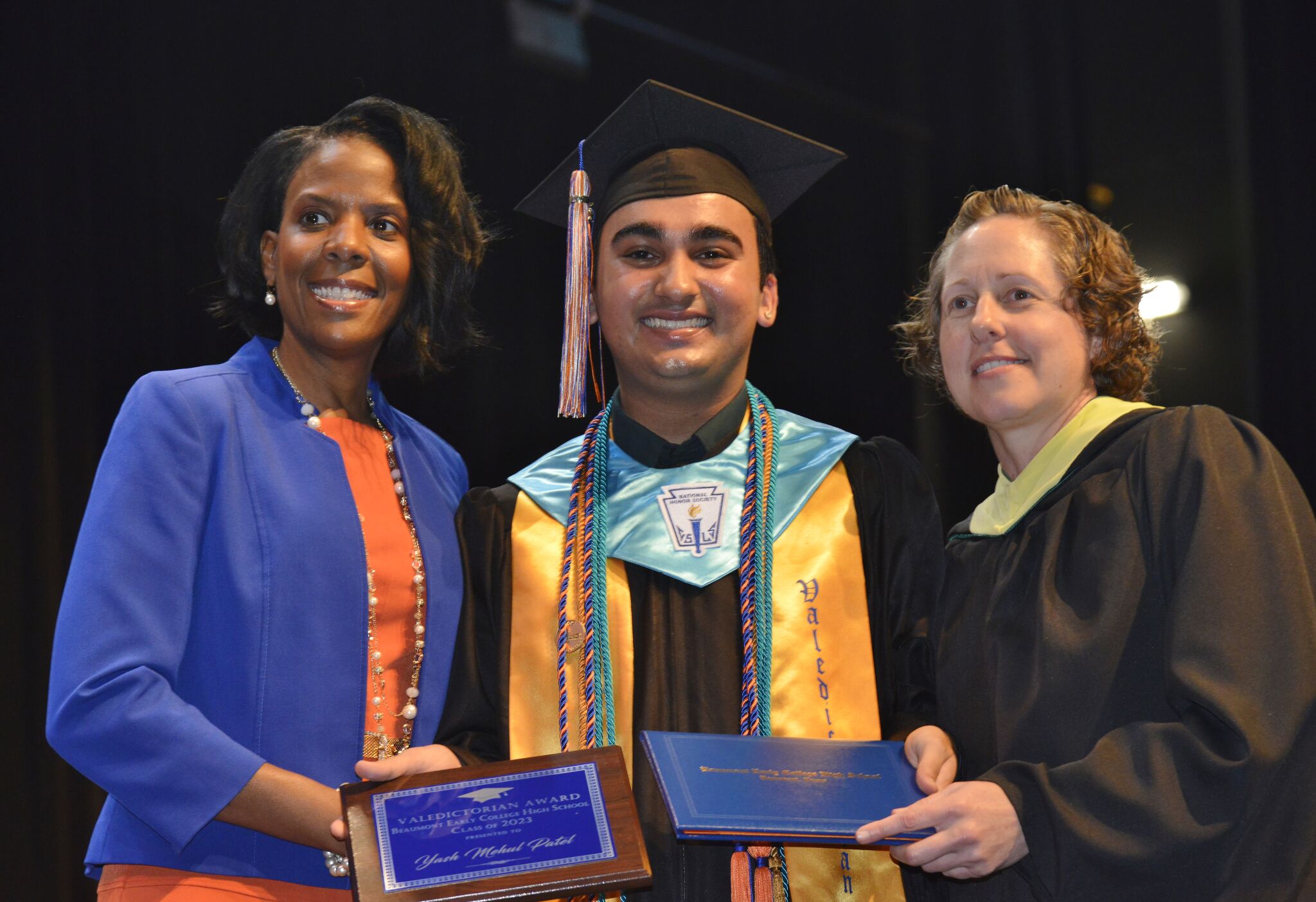 Check out Beaumont s Early College High School graduation