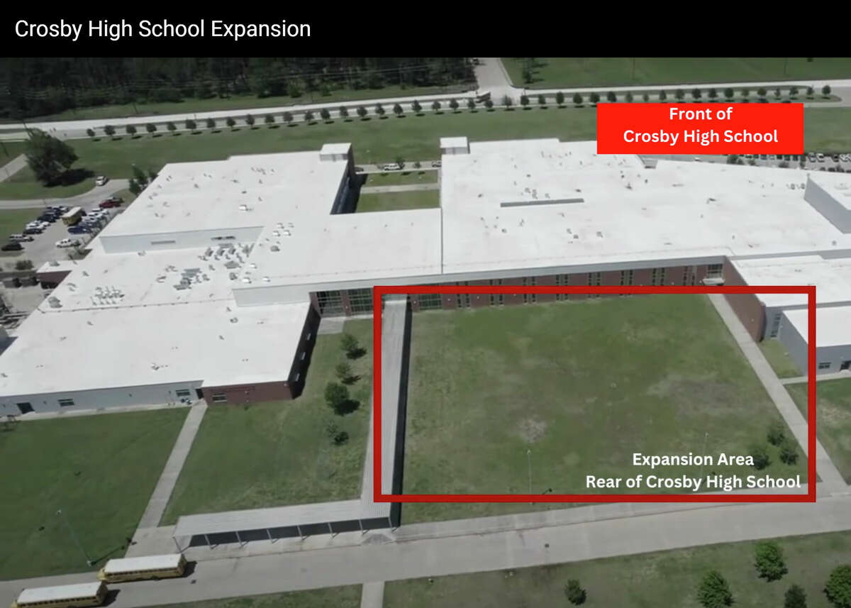 Crosby ISD moving forward with $43.9 million high school expansion