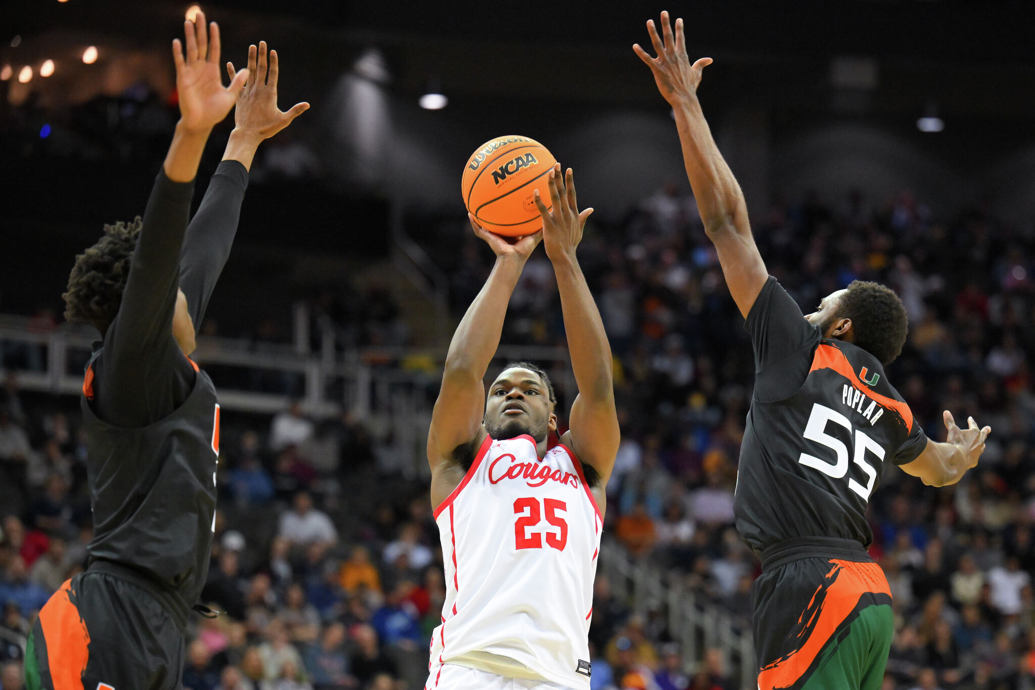 NBA mock draft predictions for UH's Marcus Sasser, Jarace Walker