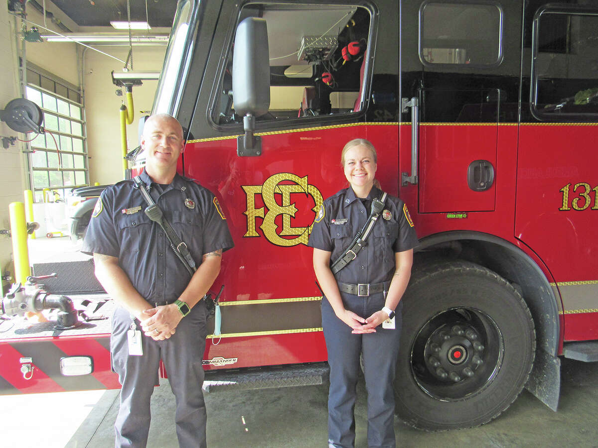 Edwardsville firefighters Jansen, Thoe enjoy challenges of their job