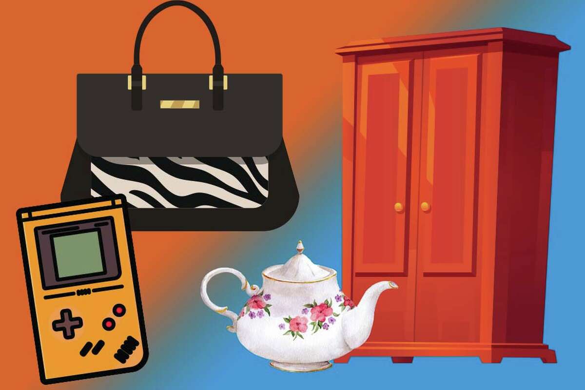 Designer handbags and vintage toys can sell like hotcakes at online auctions, but antique dark-brown furniture and china tend to be tough sells.