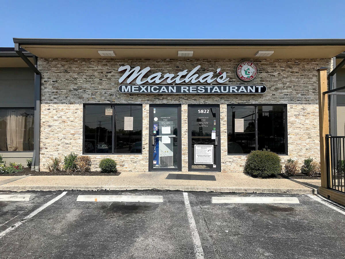 Martha's Mexican Restaurant near Medical Center in San Antonio closes