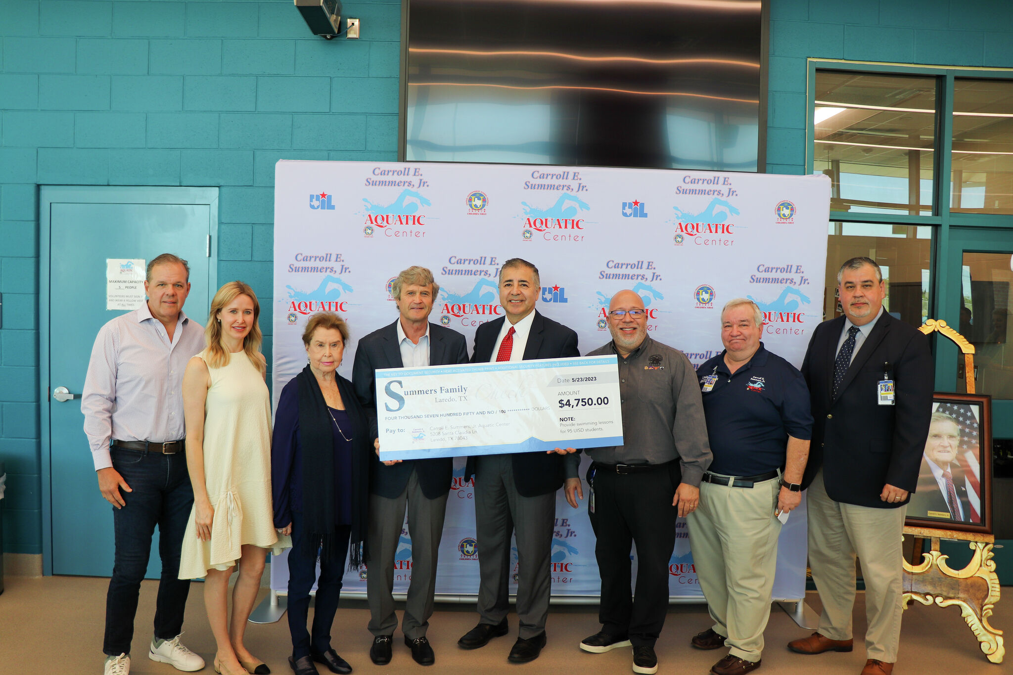 United ISD swim program begins from Summers, Sames families in Laredo - Vimarsana News