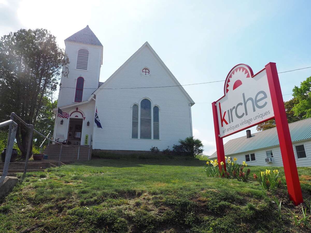 Gift store in former 19th century church reopens in North Creek