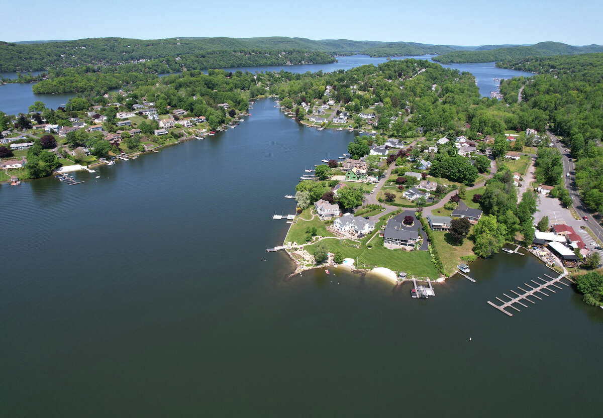Candlewood Lake in Brookfield, Conn., photographed on Thursday, May 18, 2023.