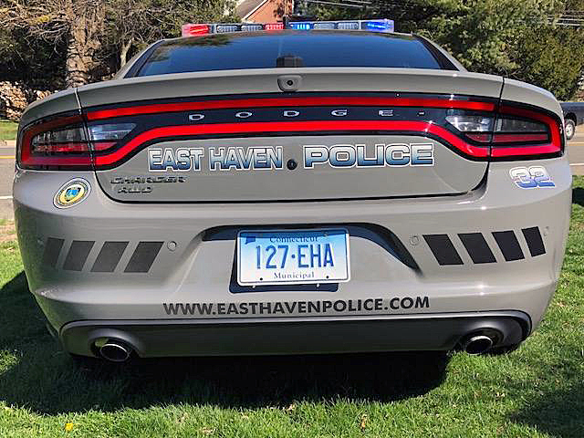 Stolen vehicle hits East Haven police car, officials say