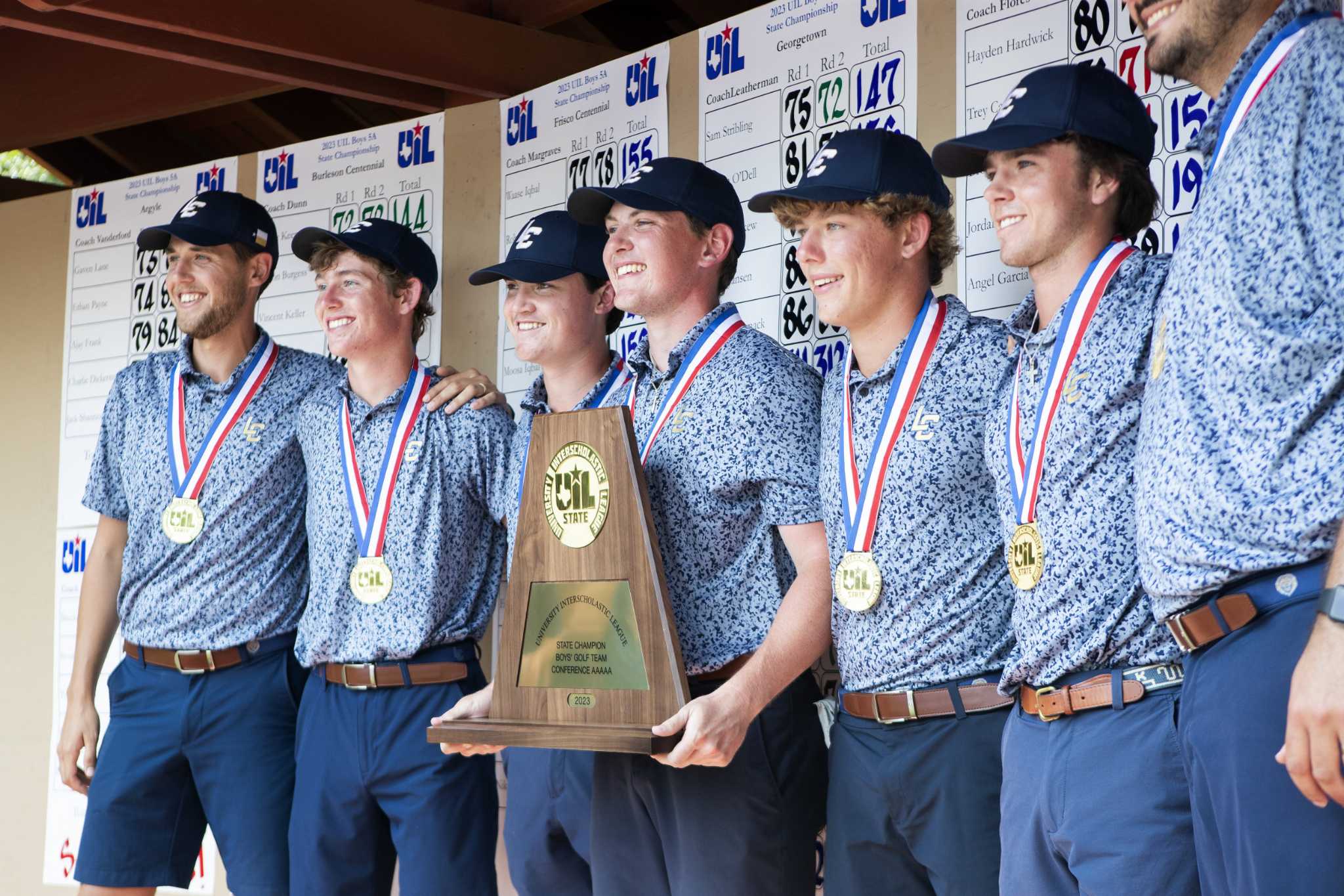 Texas high school golf tournament Lake Creek wins first title