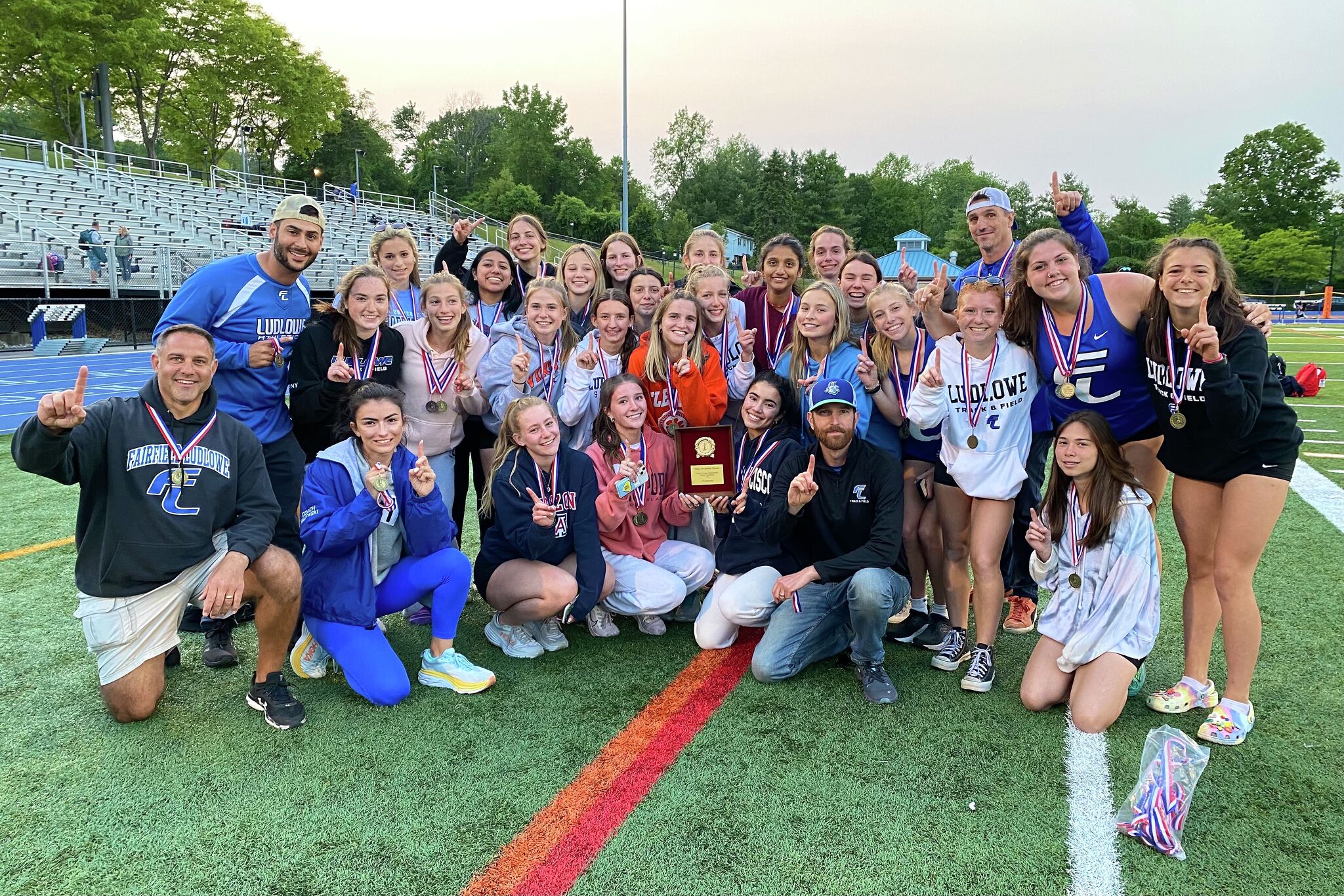 Fuci Ac Ludlowe girls, Greenwich boys win FCIAC Track Championships