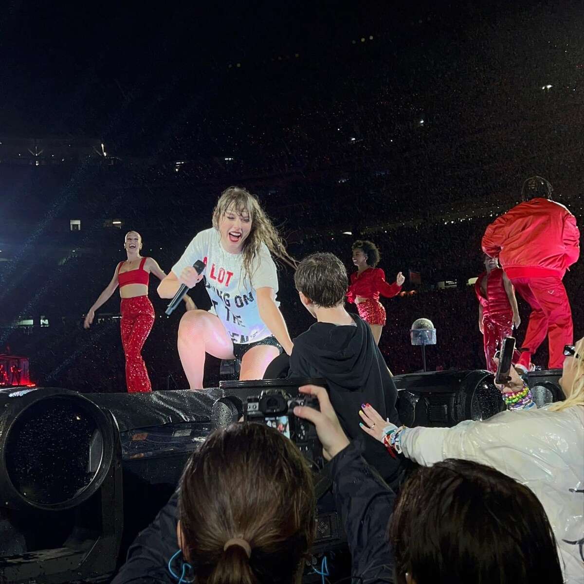 CT Swiftie reunites with Taylor Swift at Gillette Stadium on Saturday,