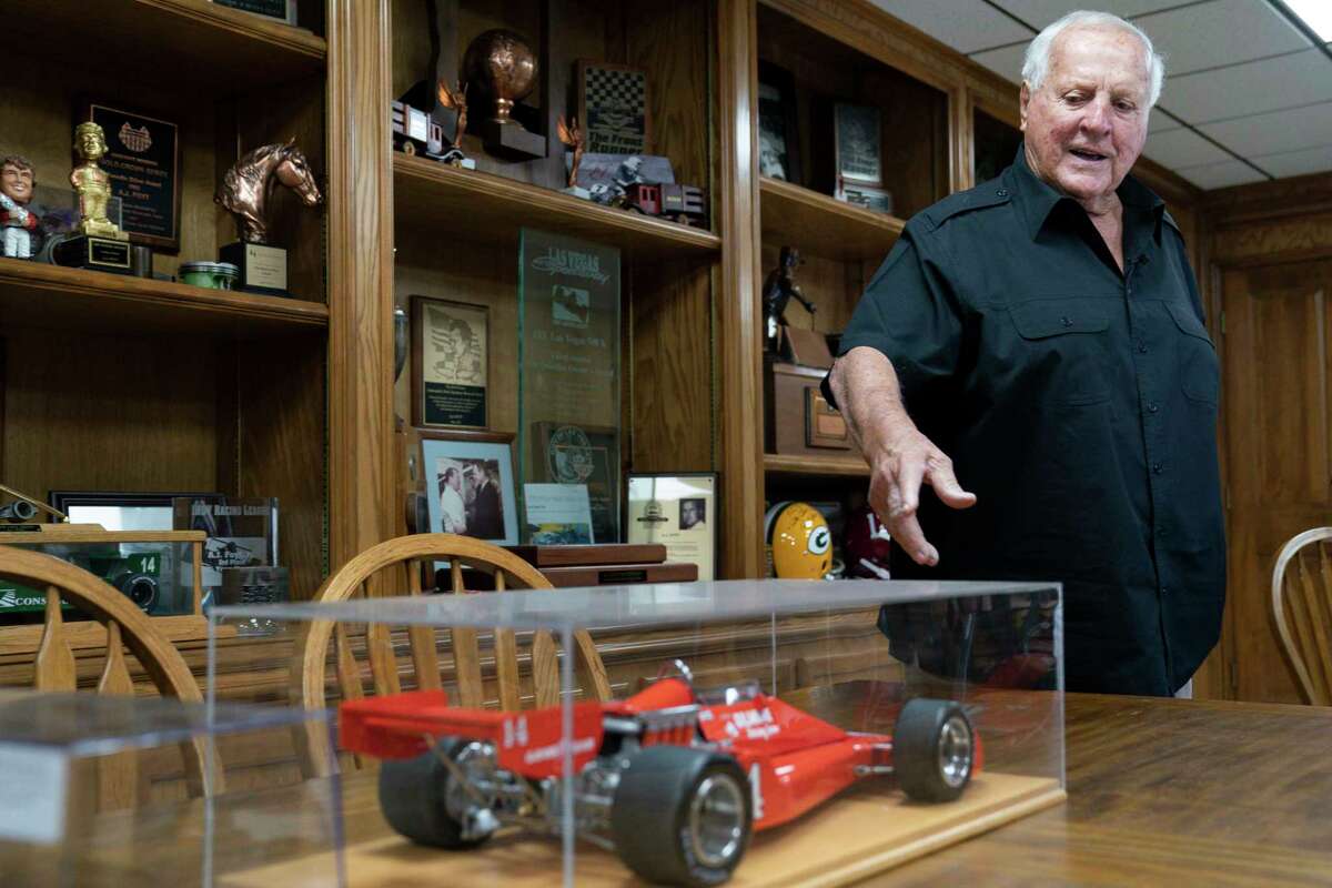 Legend A.J. Foyt, grief fresh from wife