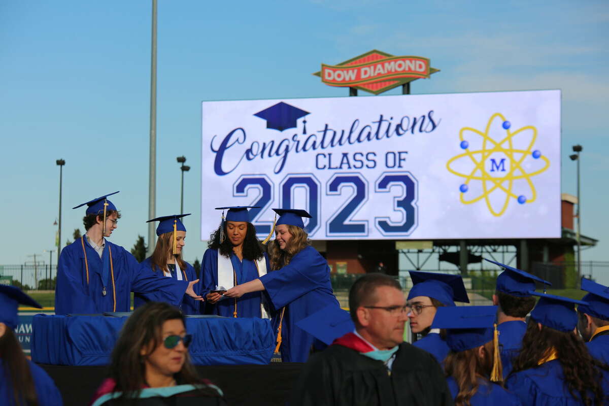 H. H. Dow and Midland High honor their graduates at Dow Diamond