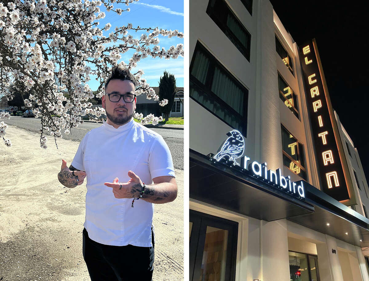 Award-winning Rainbird chef Quentin Garcia's favorite place to get fresh produce is Humble Rice Farmer. He even uses the cherry blossoms in his innovative cuisine.