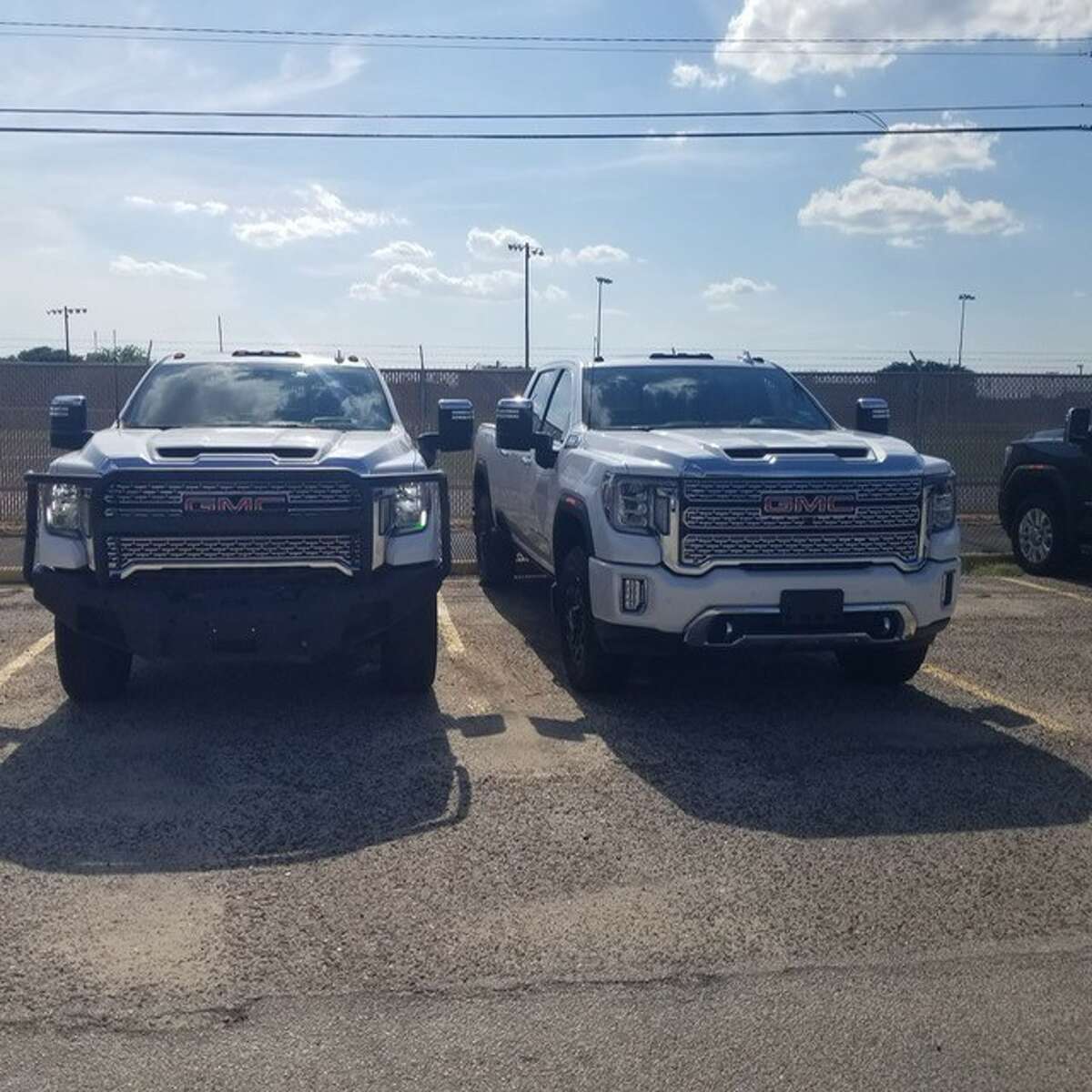 The above stolen cars — two GMC Denali's and a Chevy Z71 — were recovered by the Laredo Police Department Auto Theft Task Force after being purchased by Laredoans on the Faceboook Marketplace. 