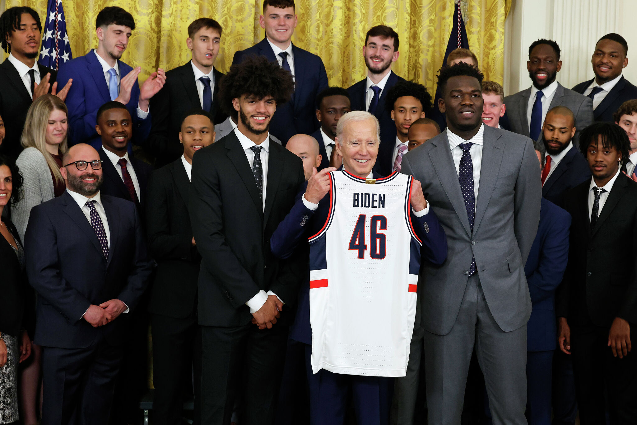 NCAA champion UConn men’s basketball team honored by President Biden at White House: ‘Super cool’ NCAA champion UConn men’s basketball team honored by President Biden at White House: ‘Super cool’