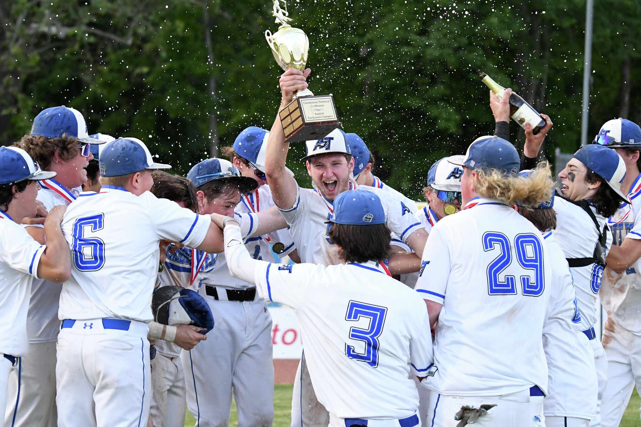 Tyler Meeks pitches Abbott Tech to second straight CTC baseball title with win over Grasso Tech Tyler Meeks pitches Abbott Tech to second straight CTC baseball title with win over Grasso Tech