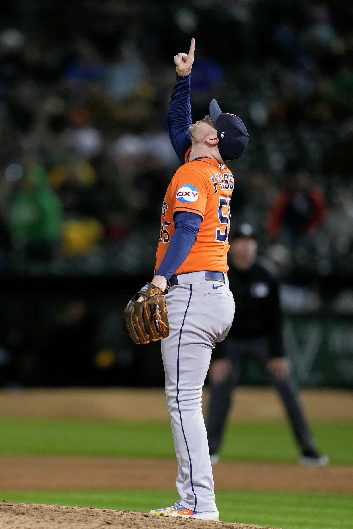 Corey Julks, Houston Astros defeat Oakland A's in series opener