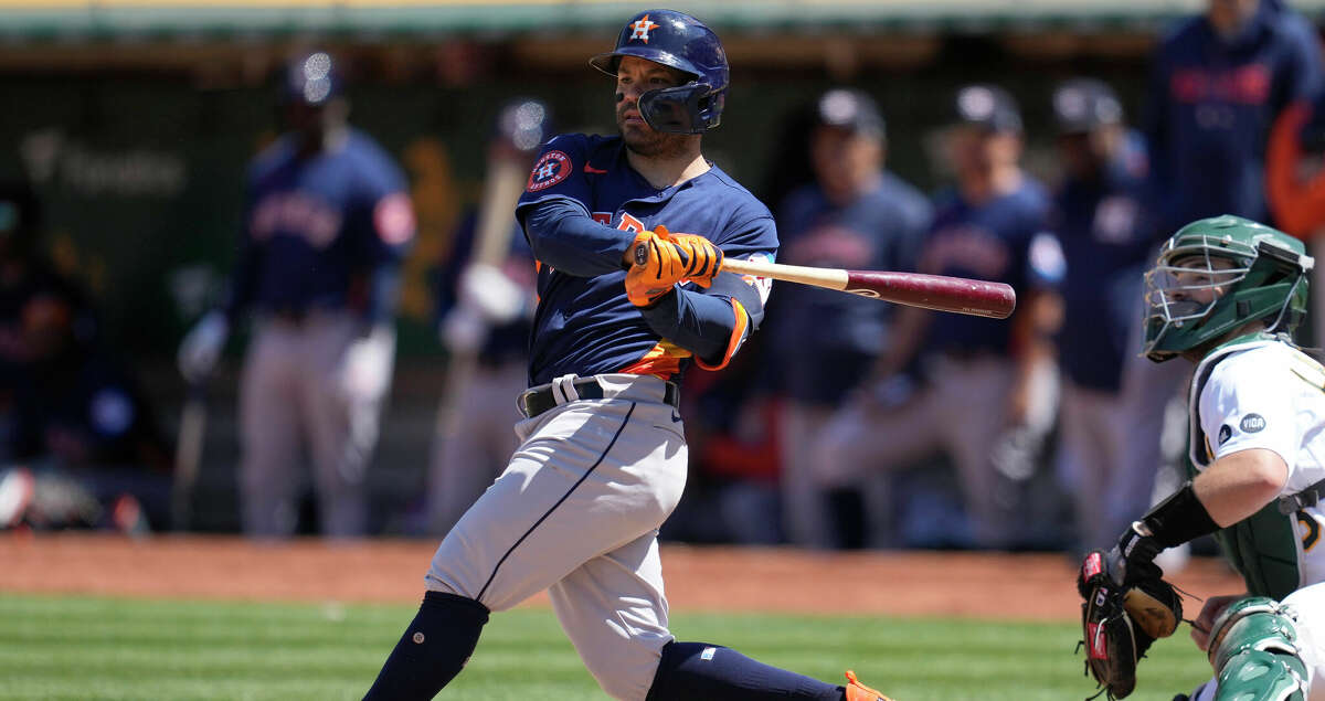 Photos of Jose Altuve looking small no laughing matter as Astros