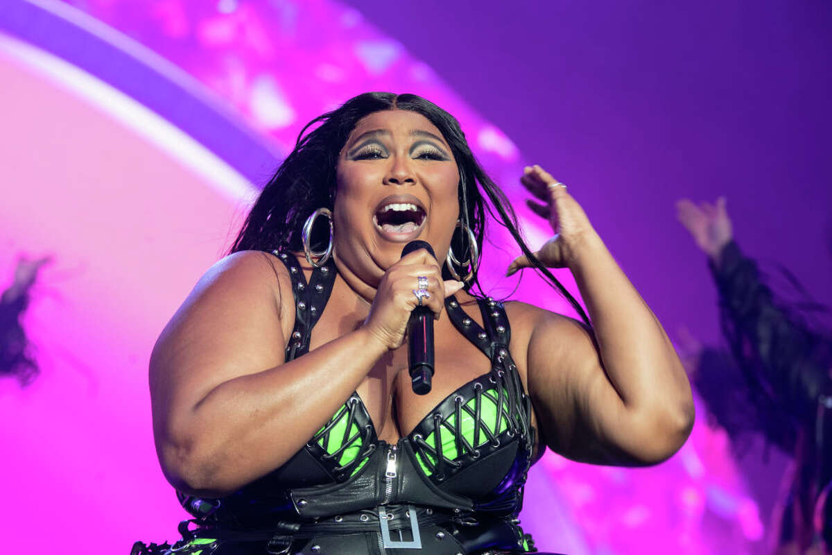 Lizzo performs during the 2023 BottleRock Napa Valley festival at Napa Valley Expo on May 27, 2023 in Napa, California.