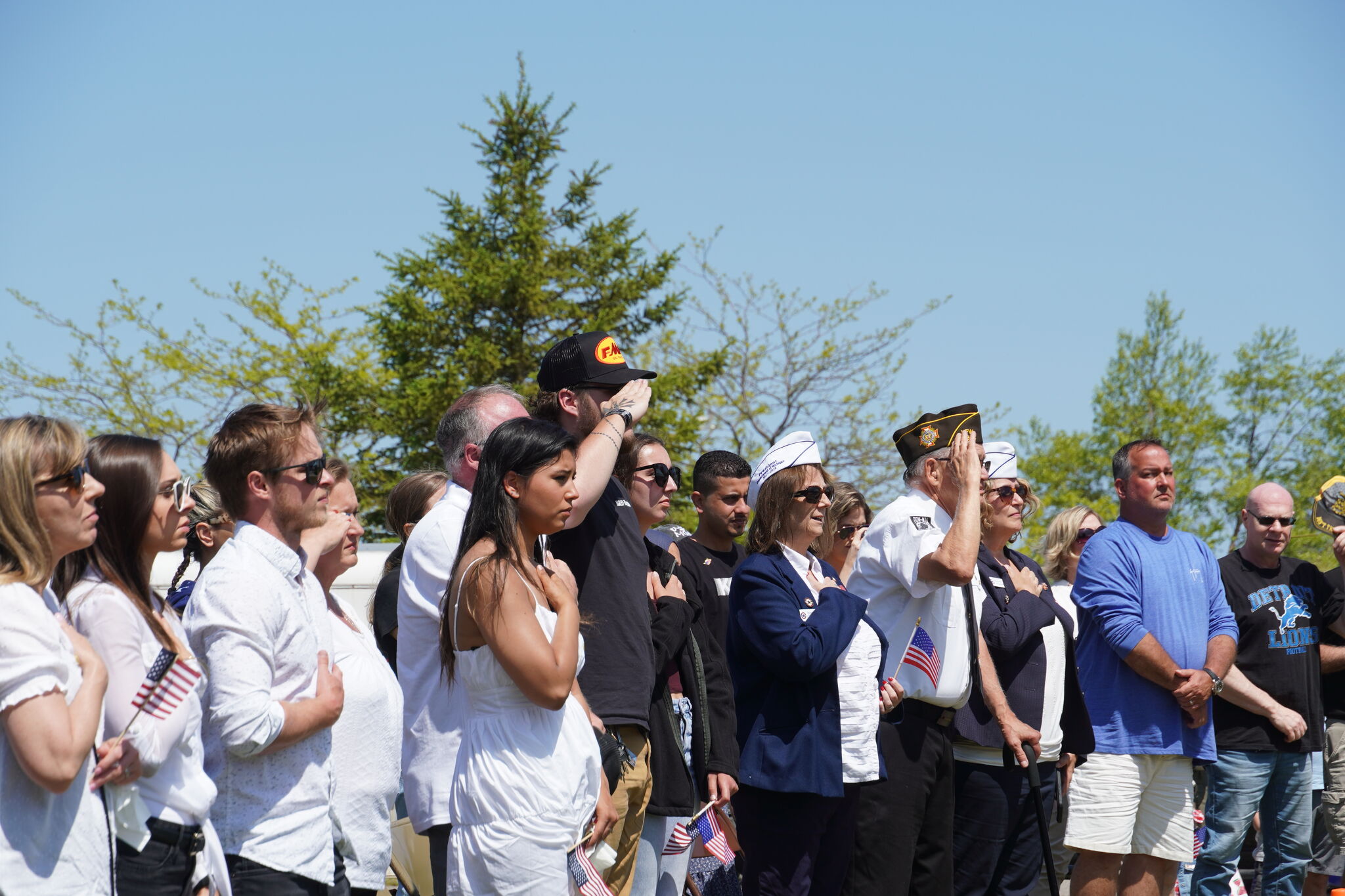 Port Austin Memorial Day fills Veterans Waterfront Park