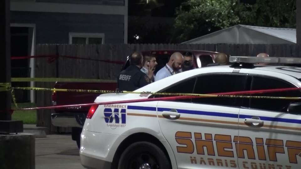 Sheriff's deputies late Monday were investigating a fatal shooting in northwest Harris County.