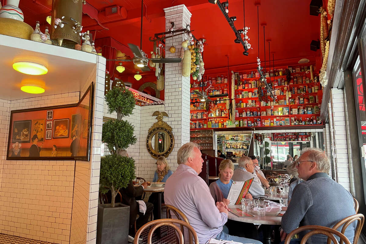 The Stinking Rose restaurant, located on Columbus Ave in North Beach. 