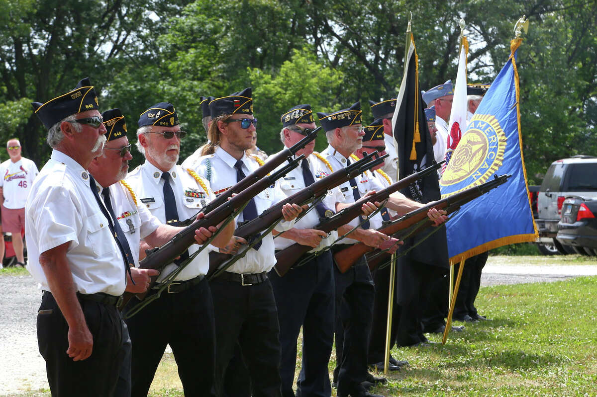 Grafton's threevolley rifle salute, Taps traditions honor veterans