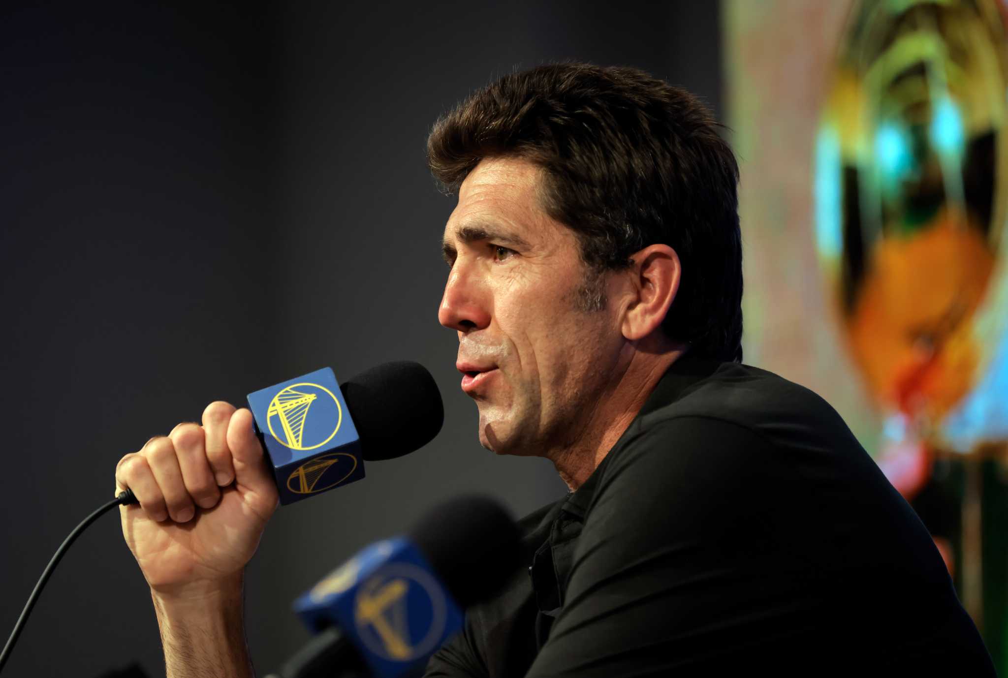 Former Warriors GM Bob Myers makes appearance at 49ers vs. Giants Thursday  Night Football