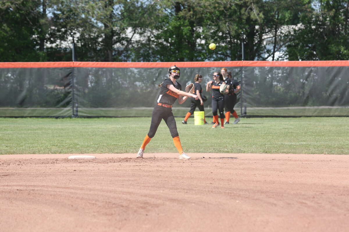 Ubly baseball and softball teams swept Harbor Beach Tuesday