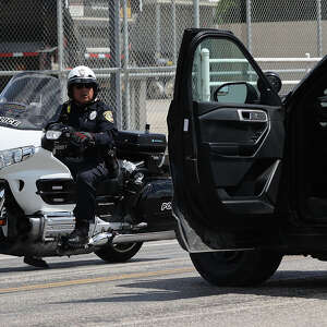 San Antonio officer injured escorting funeral procession on North Side