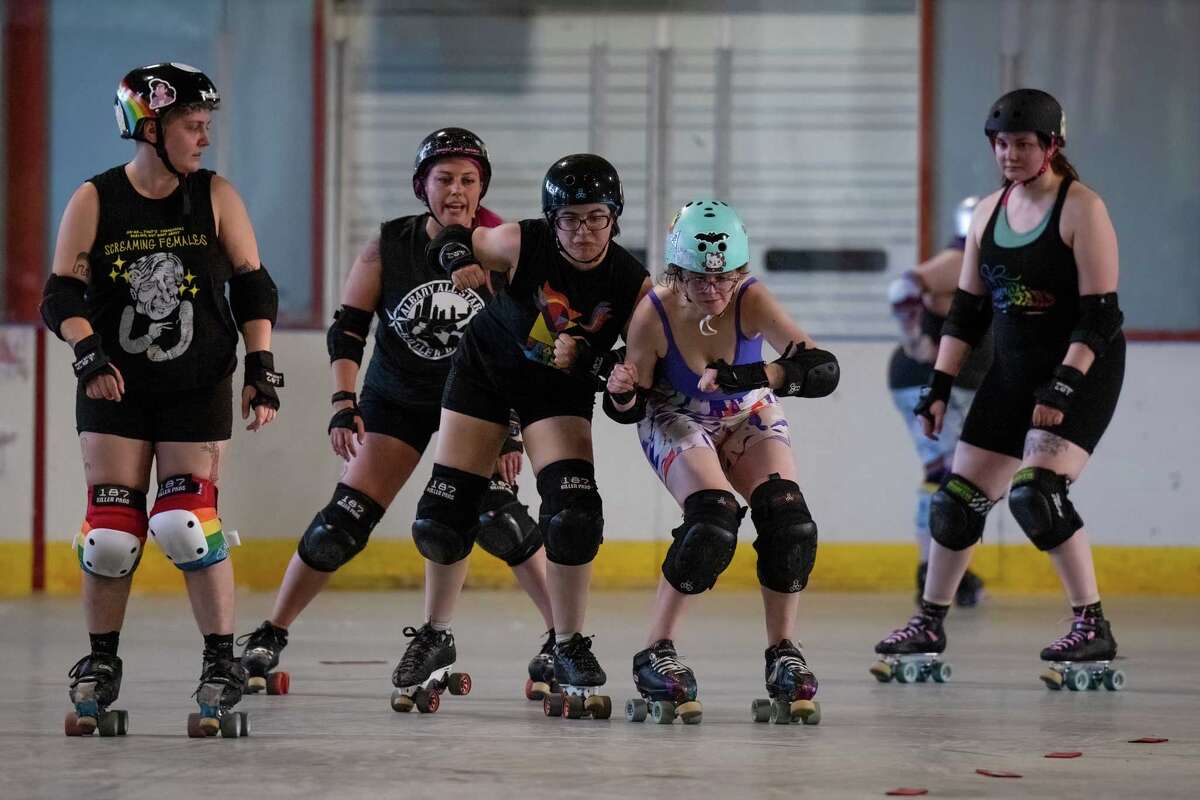Albany All Stars Roller Derby skates back to the Armory