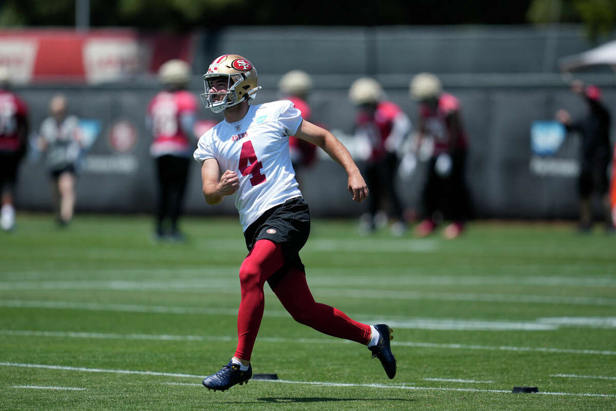 Jake Moody's poor Michigan teammates caught strays from a 49ers coach