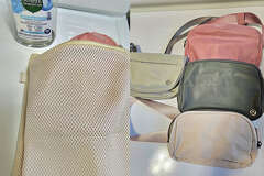 lululemon laundry bag Reusable Tote Carryall Handbag (Red) Lululemon Reusable Be All In