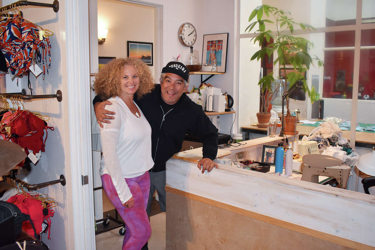 Even though Zoë Magee, owner of Zoë Bikini, and Eric Dover, owner of Summerland Leather Company, are outside the car-free zone of State Street in Santa Barbara, Calif., they are in favor of keeping the corridor pedestrian-friendly. 