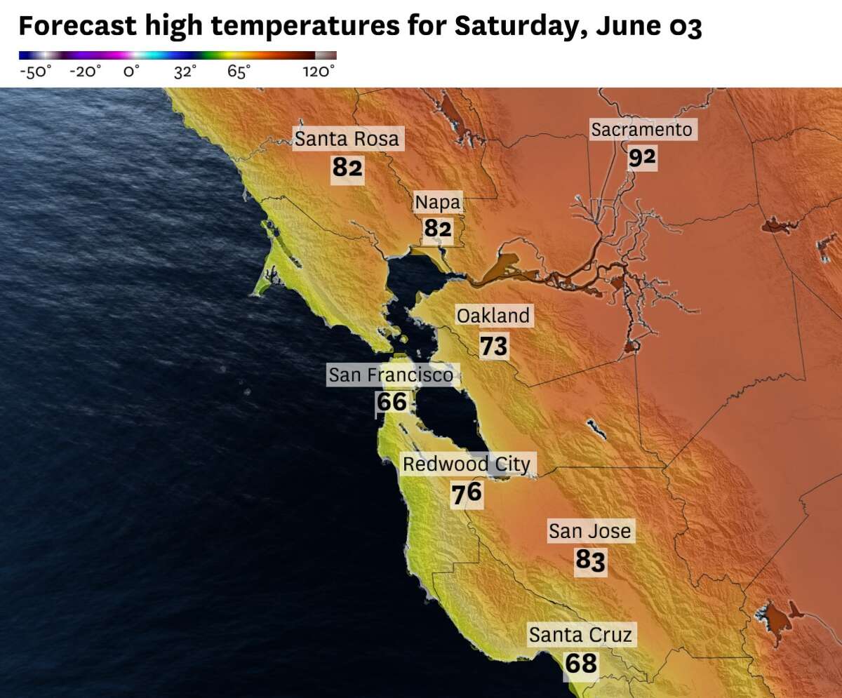 Here’s where to find the best weekend weather in Bay Area