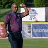 Overcomer' Darryl Strawberry appears at ValleyCats game