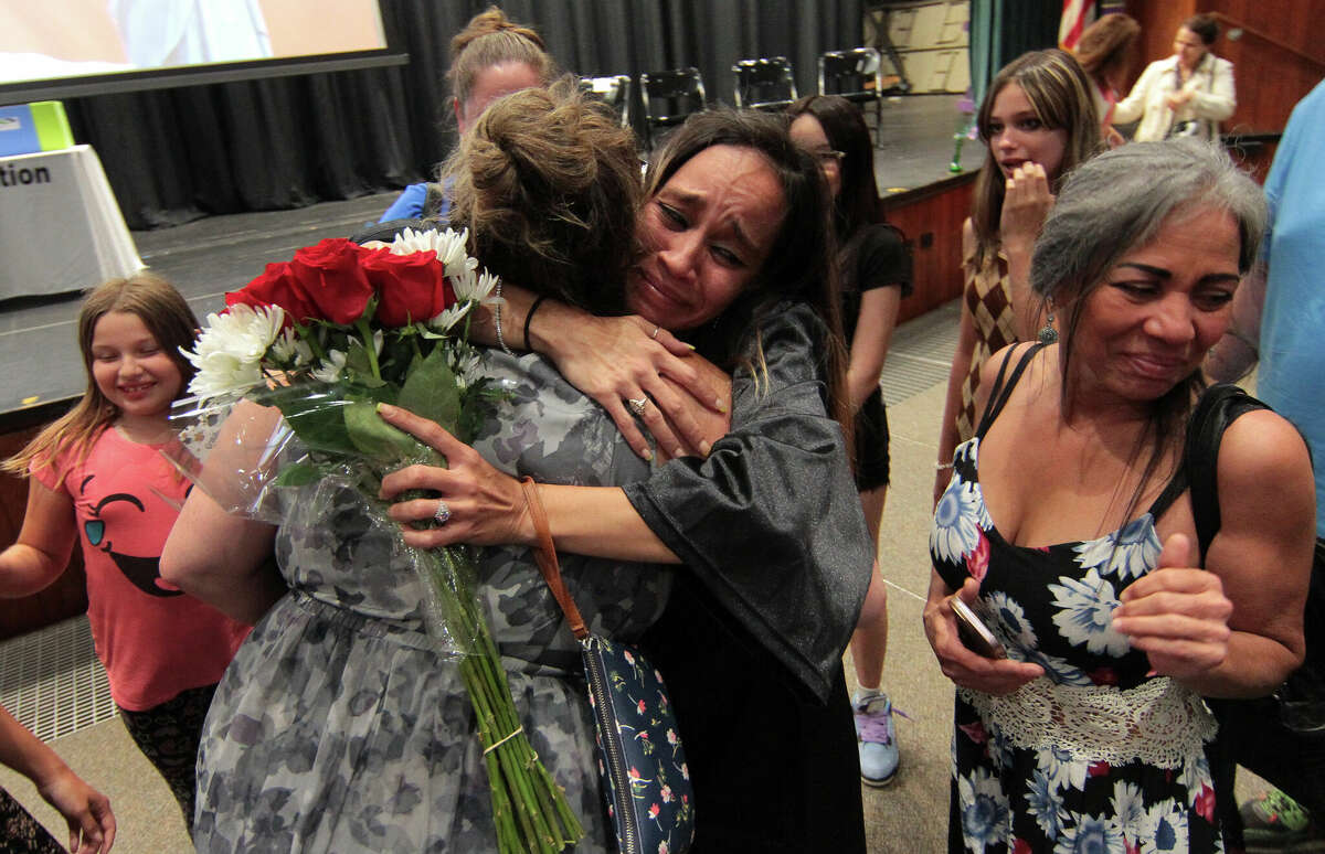 Photos: Stamford families celebrate graduation as adults earn GEDs