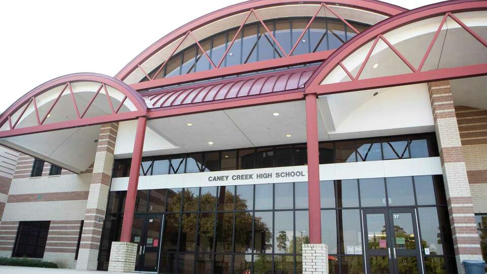 Caney Creek High School is seen, Wednesday, May 31, 2023.