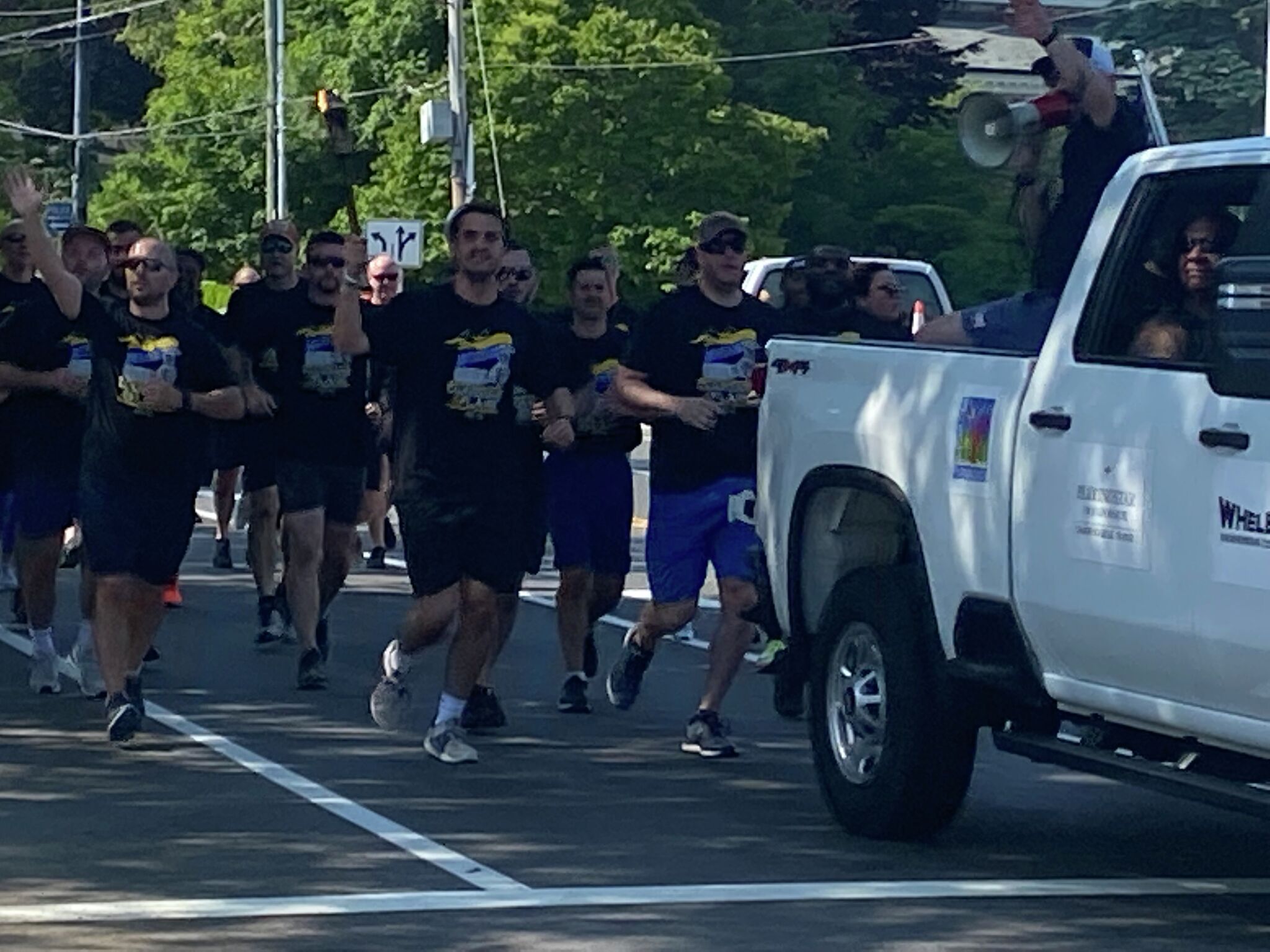 Over 100 in Special Olympics 'Torch Run' race through Ridgefield