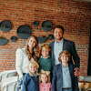 Wes and Carrie Gotcher and their children Gibson, Graham, Gavin and Caroline