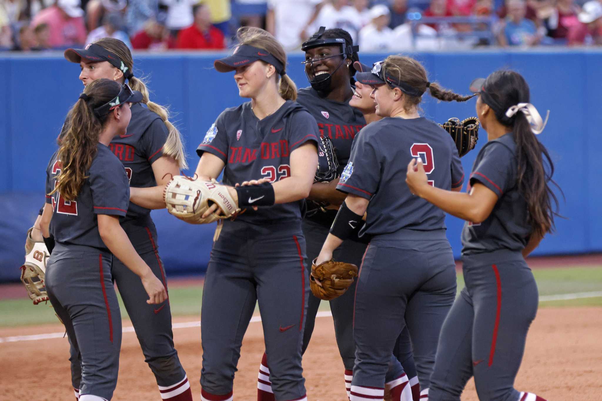 Stanford softball tops Alabama with combined onehitter in WCWS