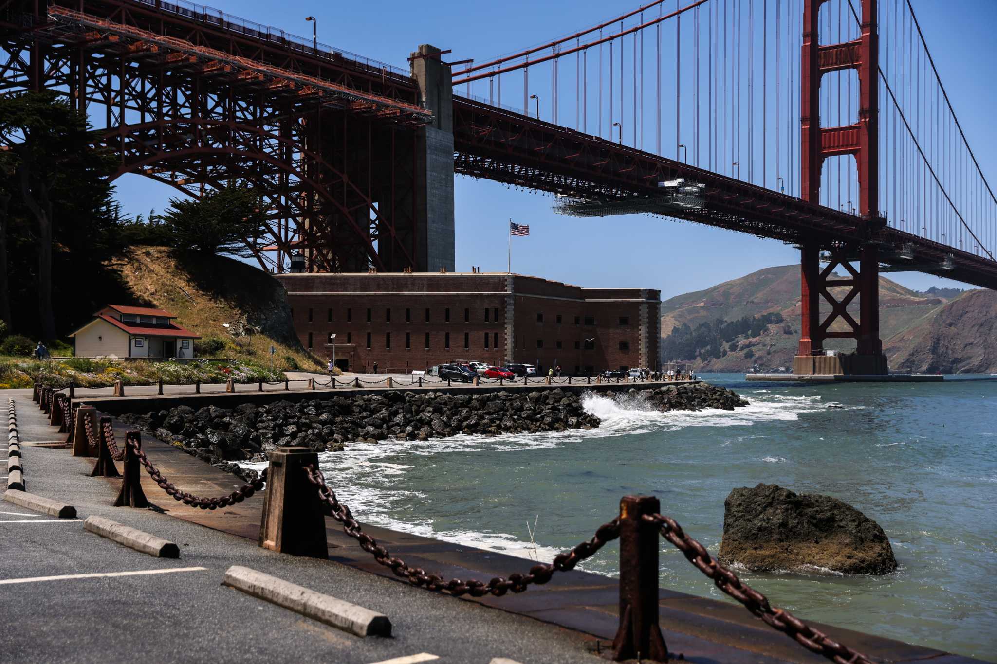 San Francisco's ambitious new Golden Gate Bridge, San Francisco