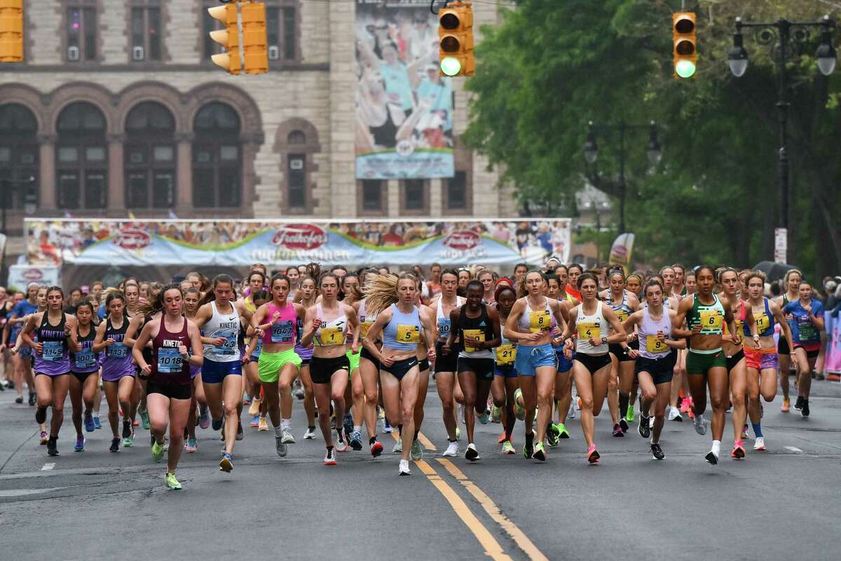 The start of the 45th Freihofer’s Run for Women on Saturday, June 3, 2023, in Albany, NY.