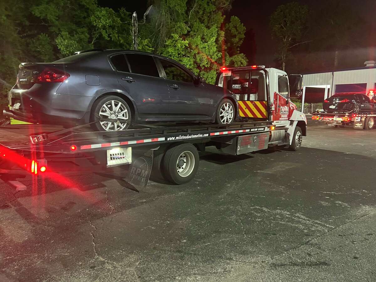 Parking lot takeover raid leads to 4 arrests, 2 vehicle seizures